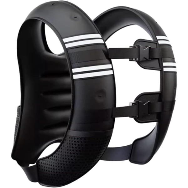 Gewichtsvest - Verzwaarde Vest Trainingsvest - Krachttraining Verbeteren - Reflecterende Banden - 5 kg - Zwart