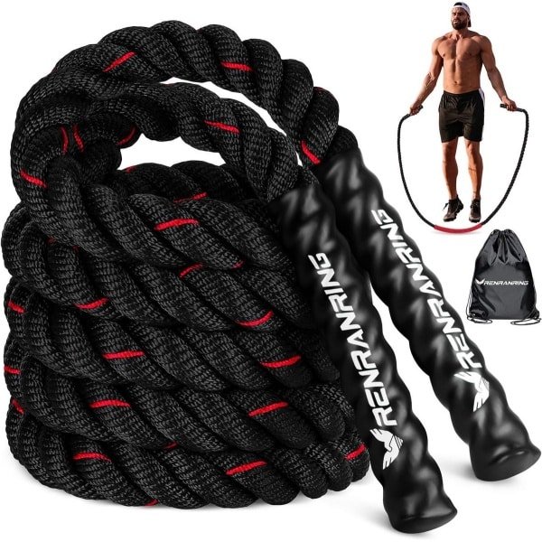 Gewogen Springtouw voor Fitness - Krachttraining en Spieropbouw voor Volwassenen