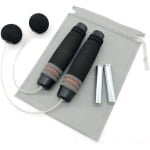 Gewogen Touwloos Springtouw voor Crossfit Speedtraining en Dubbele Unders - Fitness, Boksen en MMA