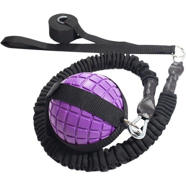 Gewogen Trainingsbal - Slam Bal - Kracht & Cardio - Verstelbare Bandjes - 25x20x5 cm - Veelkleurig