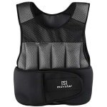 Gewogen vest voor training en cardio, verstelbaar en ideaal voor hardlopen en gewichtheffen
