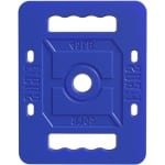 Gietijzeren Gewichtsplaat - Ruck Plate - Krachttraining Gewichtheffen - Dubbel gatontwerp - 2 inch opening - Kleurgecodeerd