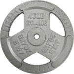 Gietijzeren Gewichtsplaat met Grip - Voor Krachttraining en Crossfit - Verkrijgbaar in Diverse Gewichten