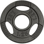 Gietijzeren Halterschijf 1.25 kg voor Stangen met 50/51 mm Diameter Krachttraining