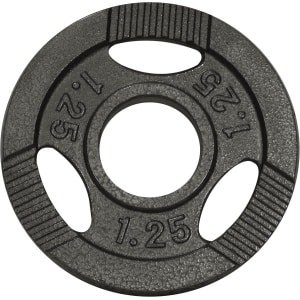Gietijzeren Halterschijf 1.25 kg voor Stangen met 50/51 mm Diameter Krachttraining
