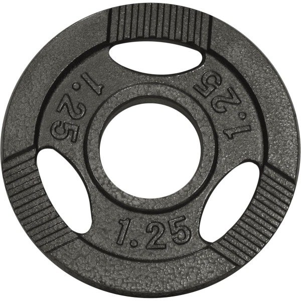 Gietijzeren Halterschijf 1.25 kg voor Stangen met 50/51 mm Diameter Krachttraining