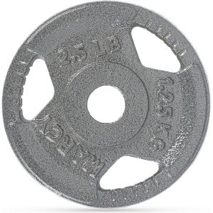 Gietijzeren Halterschijven 1.25 kg - 30mm Gewichtsschijven voor Krachttraining