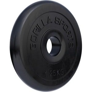 Gietijzeren Halterschijven Set - 30/31mm Boring - Rubberen Antislip Coating - Geschikt voor Krachttraining