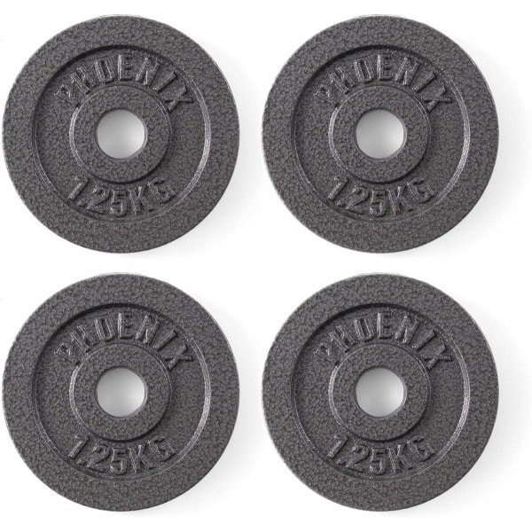 Gietijzeren Halterschijven voor Krachttraining - Gewicht van 1,25 kg tot 20 kg - Ideaal voor Thuis Gym