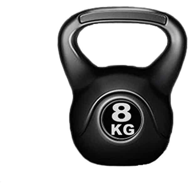 Gietijzeren Kettlebell - Fitness Gewicht - Krachttraining Thuis - Duurzaam Gietijzer - 8kg