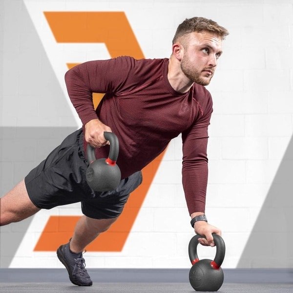 Gietijzeren Kettlebells Set of Losse Gewichten | Perfect voor Krachttraining en Fitness | Diverse Maten 4-48 kg