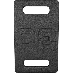 Gietijzeren Ruck Plate - Verzwaarde Plaat - Krachttraining Fitness - Ronde Rand Ontwerp - 136 kg - Zwart