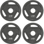 Gietijzeren halterschijf voor krachttraining en gewichtheffen, 1-inch of 2-inch, standaard of Olympisch