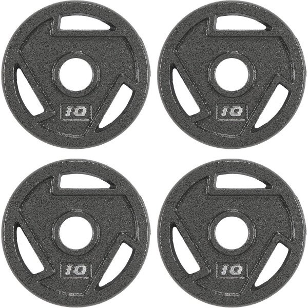 Gietijzeren halterschijf voor krachttraining en gewichtheffen, 1-inch of 2-inch, standaard of Olympisch