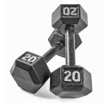 Gietijzeren hex halters 5-120 lbs voor krachttraining