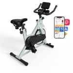 Glowstride - Cardio - Fitness - Fiets - Bike - Comfortabele stoel Indoor - Hometrainer - Tablethouder -