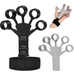 Golden crown - vingertrainer - vingerversterker - polsbeschermer voor krachttraining - verstelbaar - siliconen - verbeter gripkracht - geschikt voor f