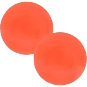 Golfkrachttrainingspedaal voor verbeterde controle en krachttraining in het oranje - golftrainingshulpmiddel voor beginners.