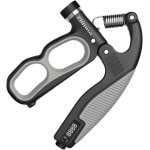 Grijpkracht Versterker - Handknijper Onderarm Trainer - Fitness Krachttraining - Verstelbare Weerstand - 178 x 10 x 2 cm - Grijs