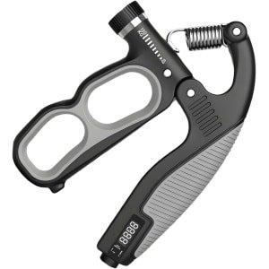 Grijpkracht Versterker - Handknijper Onderarm Trainer - Fitness Krachttraining - Verstelbare Weerstand - 178 x 10 x 2 cm - Grijs