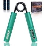 Grip Kracht Trainer - Hand Versterker Set - Krachttraining Onderarm - Verstelbare Weerstand - 6 Stuks - Groen