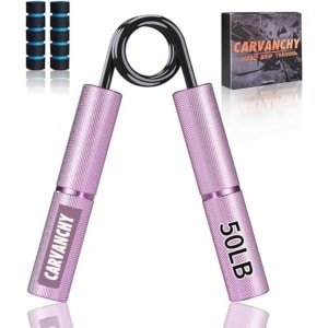 Grip Krachttrainer 50 lbs - Antislip Metalen Gripversterker voor Onderarm en Pols