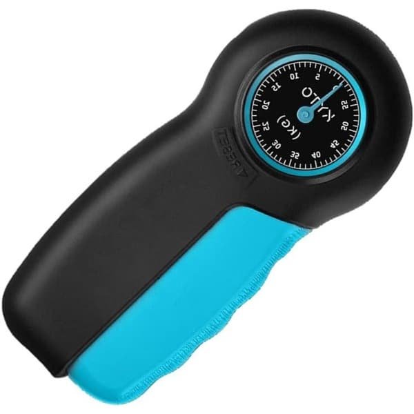 Grip Krachttrainer - Hand Versterker - Oefenen Handkracht - Met Meetfunctie - 16.5 cm - Blauw