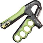 Grip Krachttrainer - Handspanner Vinger - Kracht Opbouwen - Automatisch Tellen - 150 kg - Groen