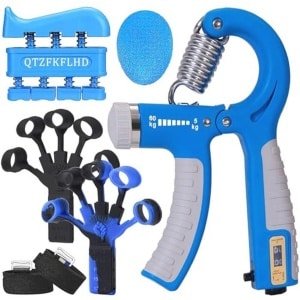 Grip Krachttrainer en Handgreepversterker Set voor Spieropbouw en Herstel