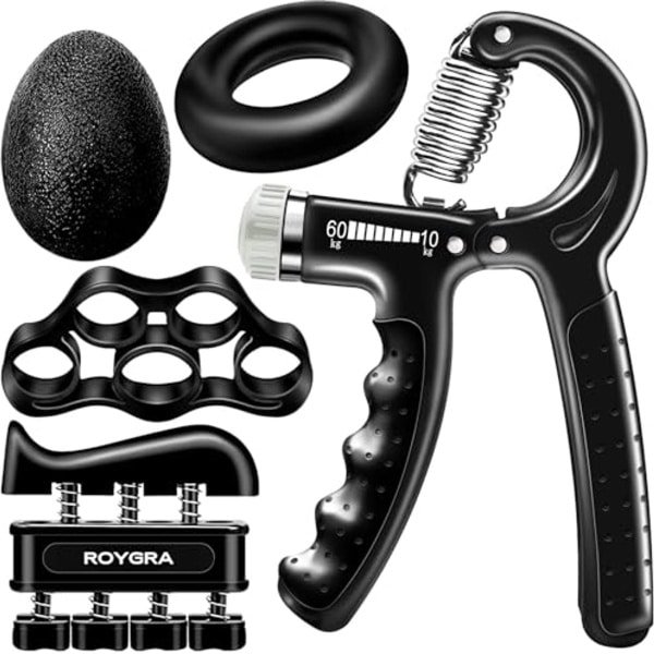 Grip Krachttrainer voor Onderarm en Handtraining - 5 Stuks