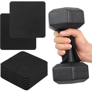 Grip Pads Krachttraining - Fitness Handgrepen Optrek - Verbeteren Grip Kracht - Gestructureerd Neopreen Oppervlak - 11 x 11 cm