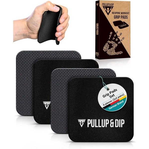 Grip Pads voor Krachttraining en Fitness - Set van 4 Neopreen Trainingspads