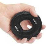 Gripversterker - Handgrijper - Krachttraining - 2 Weerstandsniveaus - 7.5 cm Diameter - Zwart