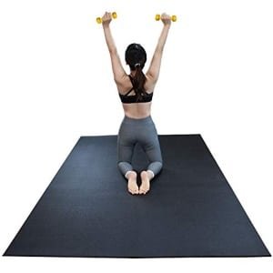 Grote Oefenmat 1,8 x 4 ft - Ideaal voor Yoga en Cardio Thuis