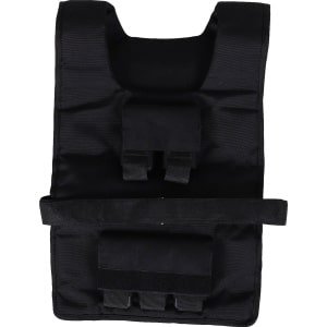 HOMCOM 20 kg trainingsvest gewichtsvest krachttraining fitness Oxford ijzer zwart A93-041V01
