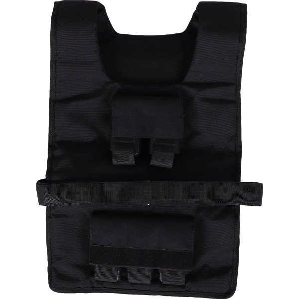 HOMCOM 20 kg trainingsvest gewichtsvest krachttraining fitness Oxford ijzer zwart A93-041V01