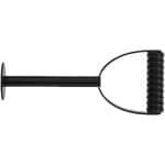 Halter Kettlebell Converter - Krachttraining Grip - Fitness Oefeningen - Gereedschapsloze Installatie - Tot 100 kg - Zwart