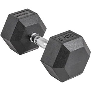 Halter - Krachtgewicht - Krachttraining thuis - Ergonomisch gekarteld handvat - 40 lbs - Zwart