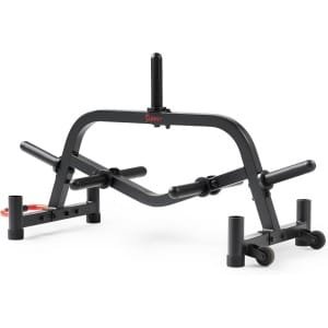 Halter Rek - Gewichten Opslag - Krachttraining Organiseren - Hoge Gewichtscapaciteit - 155x60x79cm - Zwart
