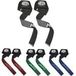 Halter Trainingsriemen met Padded Polssteun voor Krachttraining - Gripverbetering voor Deadlifts en Squats
