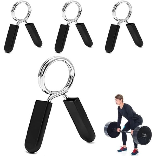 Halterklemmen Set - Veertang Gewicht - Krachttraining Thuis - Antislip Handgreep - 25 mm