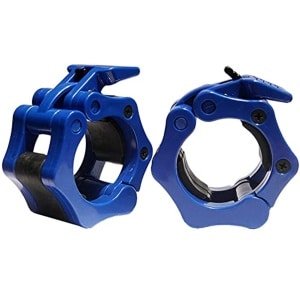Halterklemmen voor Olympische Halters - Vergrendelende Clips voor Krachttraining - 1 paar 50 mm