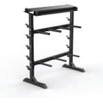 Halterrek - Gewichtsstelling Krachttraining - Opgeruimd Thuis - Stevig Gelegeerd Staal - Compact Ontwerp