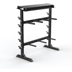 Halterrek - Gewichtsstelling Krachttraining - Opgeruimd Thuis - Stevig Gelegeerd Staal - Compact Ontwerp