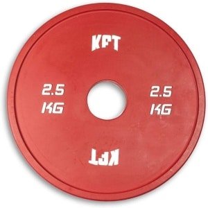 Halterschijf Olympisch 2 5 kg voor Fitness en Krachttraining