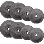 Halterschijven 30/31 mm 30 kg - Gewichtenset voor Krachttraining