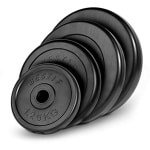 Halterschijven voor Krachttraining - Gewichten van 1,25 kg tot 20 kg, Kunststof, Geschikt voor Thuis en Sportschool