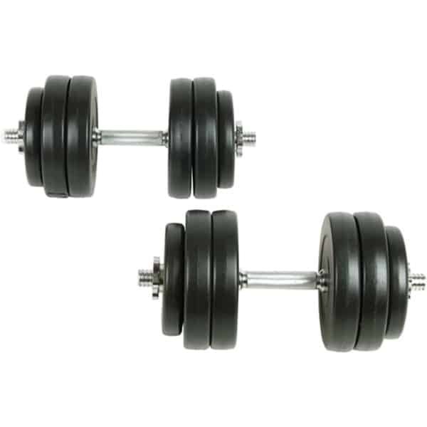 Halterset - Gewichtenset - Krachttraining - Verstelbaar Gewicht - 30 kg