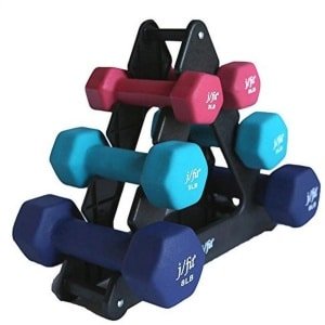 Halterset met neopreen gewichten | Duurzaam en ideaal voor thuisgym, yoga en krachttraining