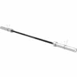 Halterstang 180 cm 50 mm met klemmen voor Krachttraining Thuis